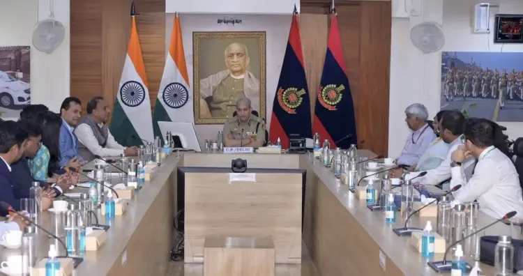 Delhi Police Commissioner Engages with IIS Trainees on Citizen-Centric Policing and Tech Innovations