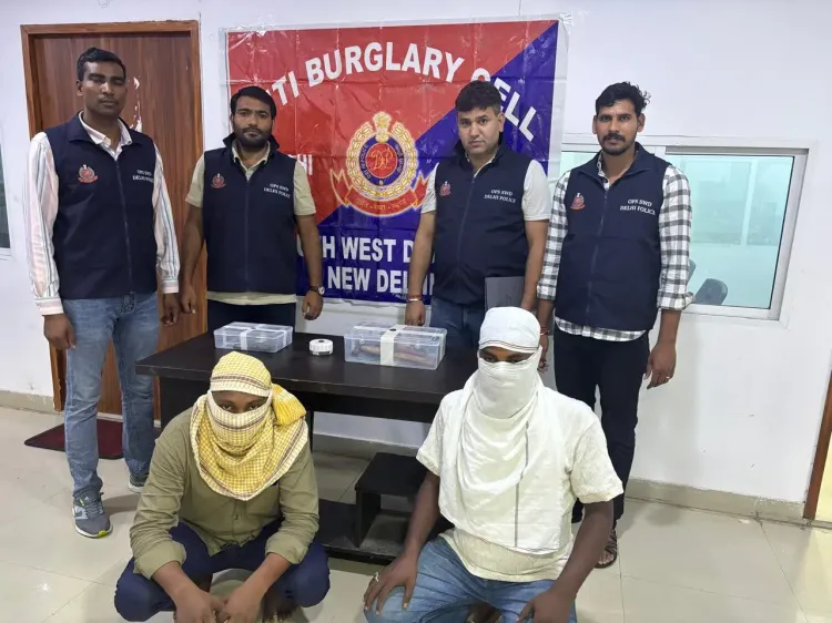 Delhi Police arrest 3 in 4 burglary cases, recover gold and pistols