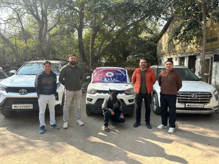 क्या दिल्ली में वाहन चोरी सिंडिकेट का भंडाफोड़ हुआ? 11 लग्जरी कार के साथ दो आरोपी गिरफ्तार