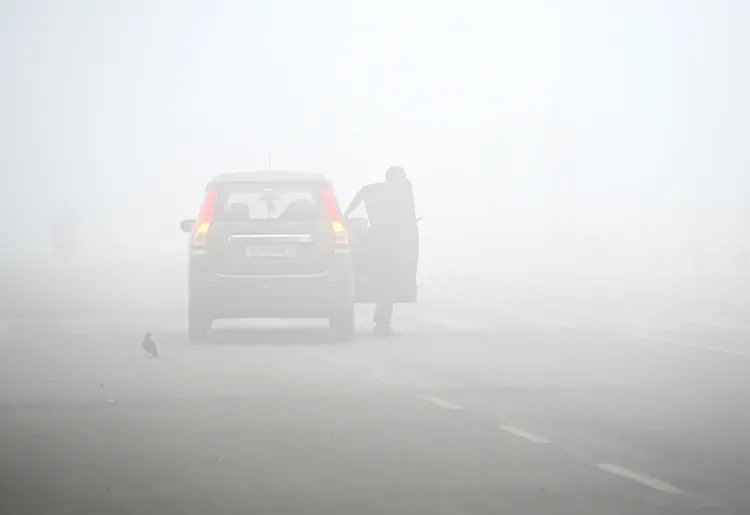Is Dense Fog Engulfing Delhi-NCR While Air Quality Remains 'Very Poor'?