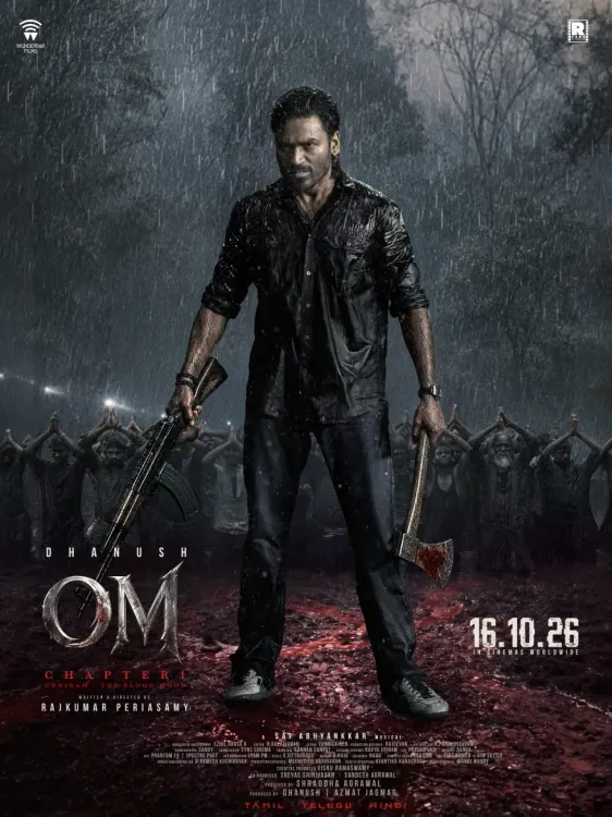 Dhanush-Mammootty film with Rajkumar Periasamy titled 'Om', out Oct 16