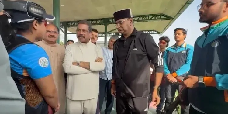 Dharmendra Pradhan in Bhopal: Sports-academics link, NEP push, 2036 Olympics vision