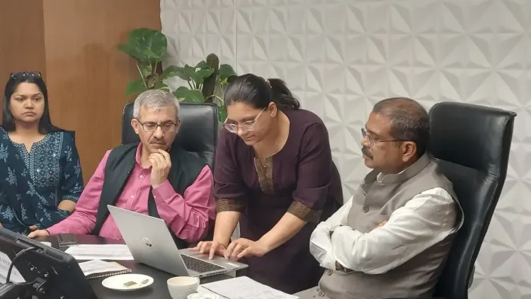 NEET UG 2026: Dharmendra Pradhan monitors exam for 23 lakh candidates at NTA HQ