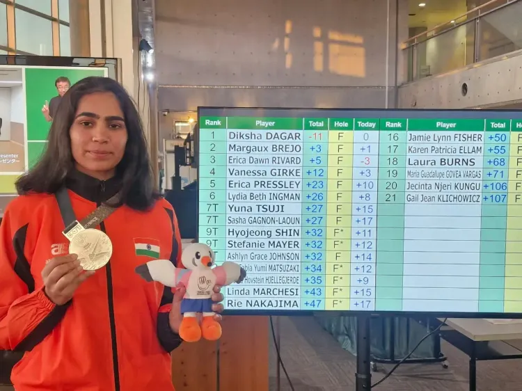 Did Diksha Dagar Just Make History by Securing Her Second Gold at the Deaflympics?