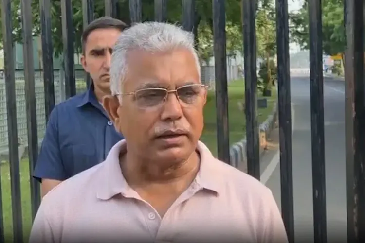 दिलीप घोष का ममता पर तीखा प्रहार: 'संकट में कोर्ट जाती हैं, पर फैसले नहीं मानतीं'