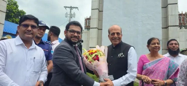 Dinesh Trivedi arrives in Dhaka via land route to begin Bangladesh posting
