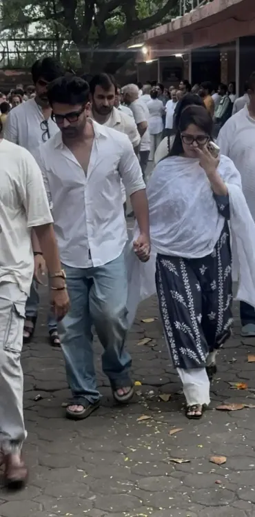 Did Dipika Kakkar and Shoaib Ibrahim Cry at Pankaj Dheer's Funeral?