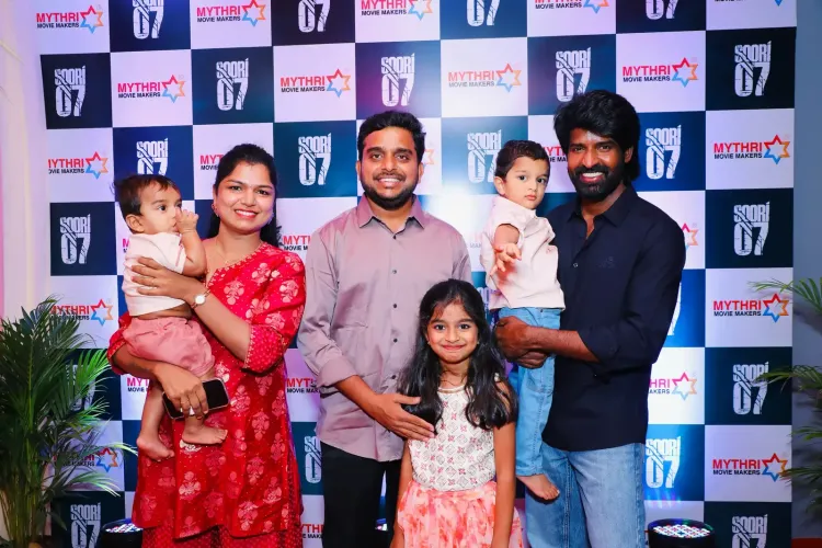 Director Ravikumar's wife Priya pens heartfelt note as Soori7 goes on floors