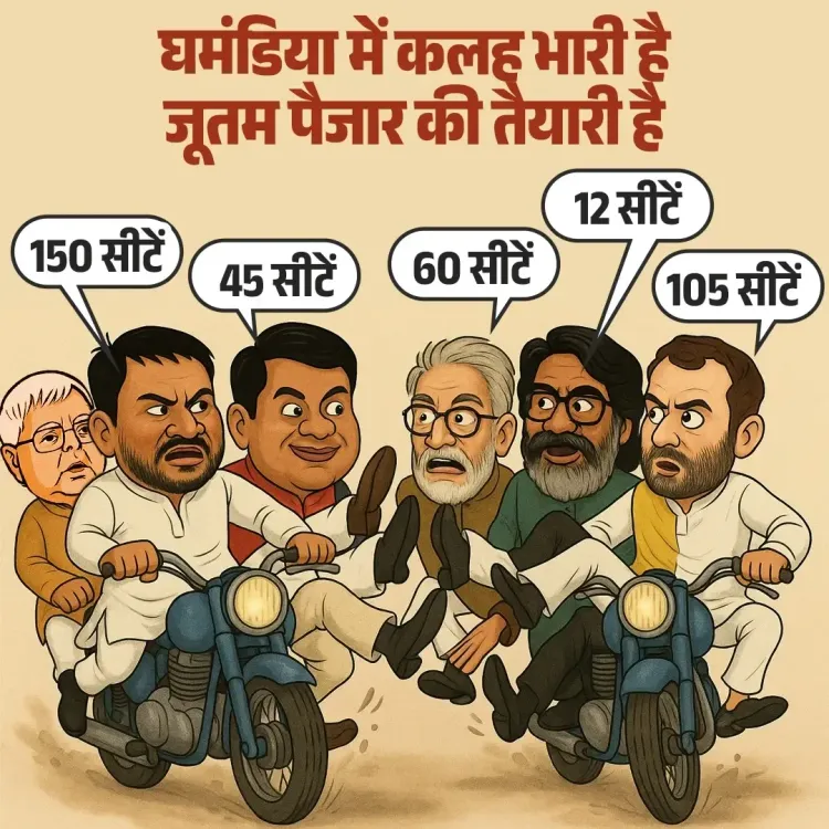Is there discord within 'Ghamandiya'? Bihar BJP targets INDIA bloc