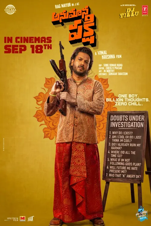 Anumana Pakshi release date: Vimal Krishna's new film hits screens September 18