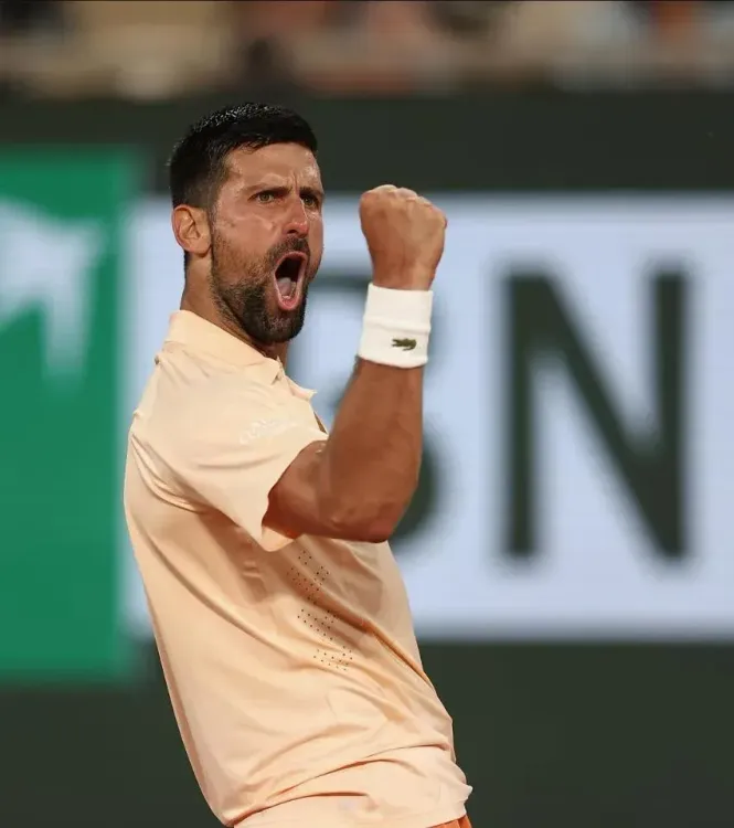 Djokovic beats Mpetshi Perricard in Roland Garros 2025 opener, 5-7, 7-5, 6-1, 6-4