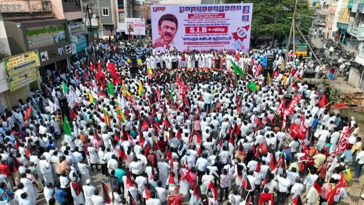 Why Are DMK and Allies Protesting Against Election Commission's Voter Roll Revision?