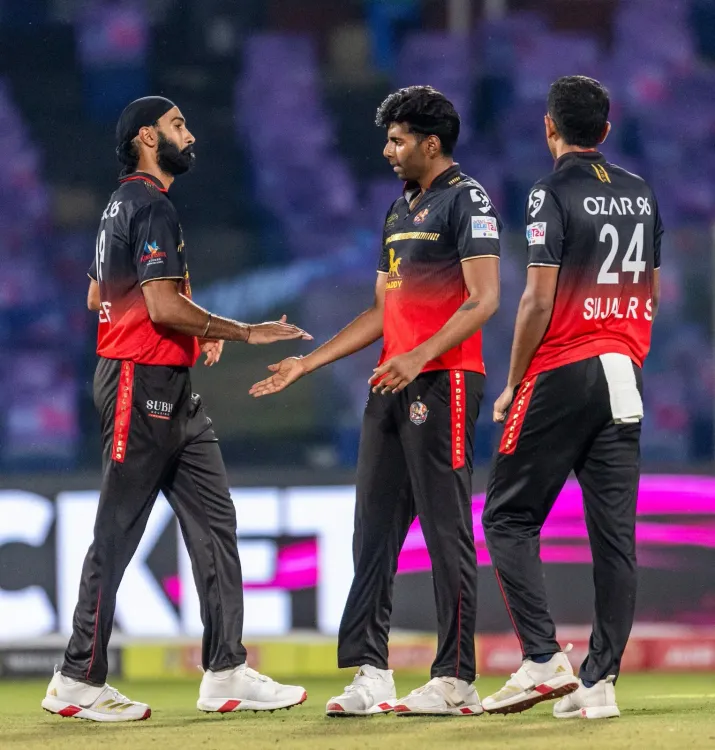 DPL 2026: East Delhi Riders beat Outer Delhi Warriors by 7 wickets