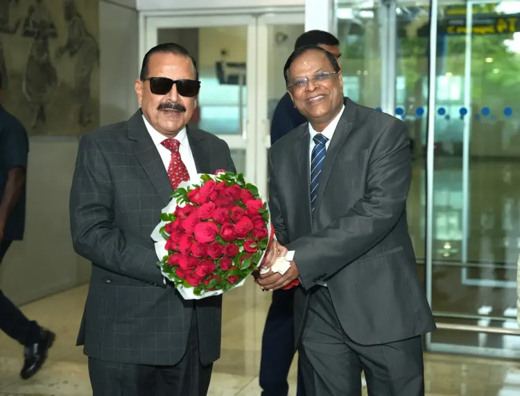 Dr. Jitendra Singh arrives in Chennai for Sri Ramachandra Convocation