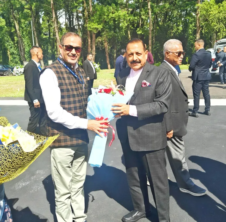 Dr. Jitendra Singh arrives in Shillong for 2-day Meghalaya visit