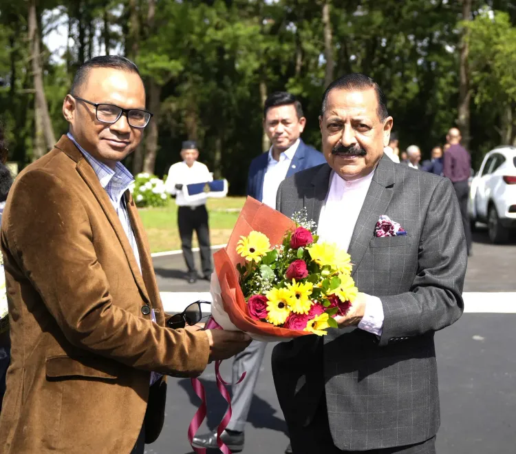 Dr. Jitendra Singh arrives Shillong for NextGen e-Gov Reforms meet
