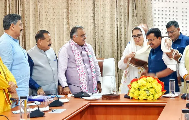 Dr. Jitendra Singh attends BJP Core Group meet in Jammu