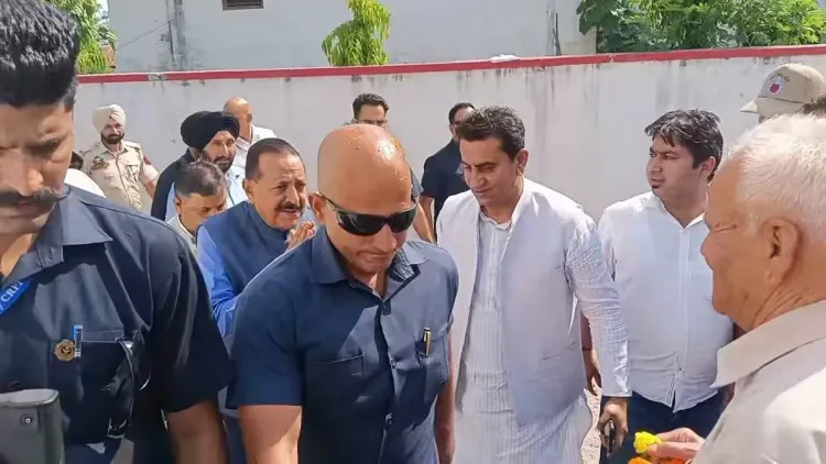 Dr. Jitendra Singh honours educator, religious leader in Kathua