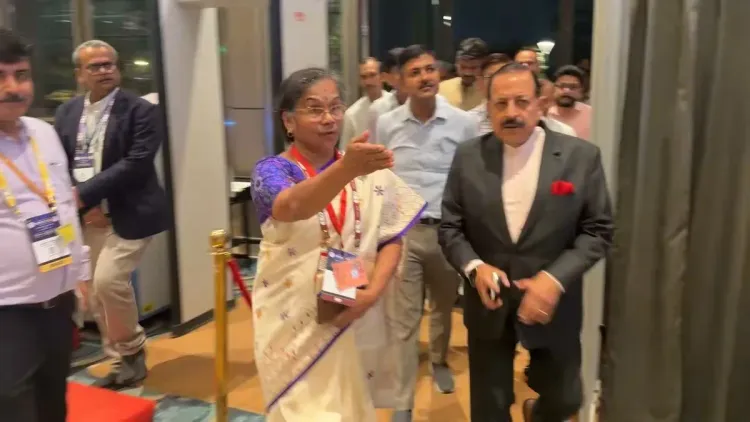 Dr. Jitendra Singh Inspects ESTIC2026 Venue at Bharat Mandapam