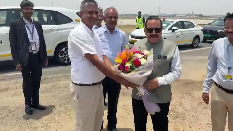 Dr. Jitendra Singh launches India's first SkyCast system at IGI Airport