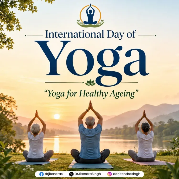 Dr. Jitendra Singh Marks International Yoga Day 2026