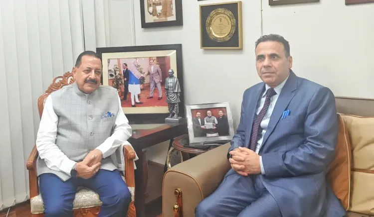 Dr. Jitendra Singh meets SKIMS chief on diabetes research