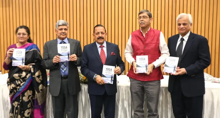 Dr. Jitendra Singh releases book linking Yoga to 40% diabetes risk cut