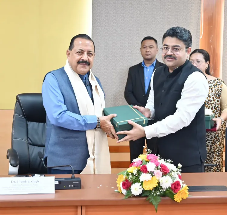 Dr. Jitendra Singh Reviews Ri-Bhoi's Progress Under Aspirational Districts