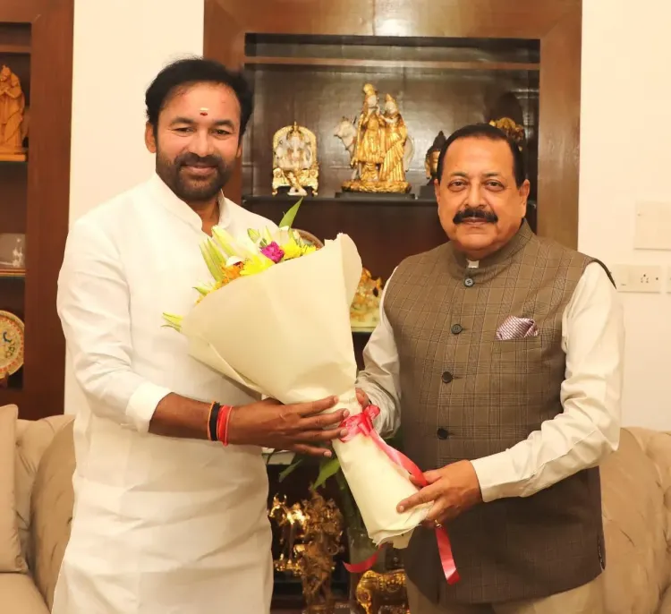 Dr. Jitendra Singh wishes Kishan Reddy on birthday