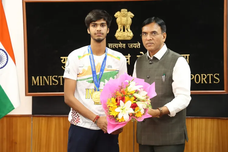 क्या डॉ. मनसुख मंडाविया ने स्पीड स्केटिंग विश्व चैंपियनशिप 2025 के पदक विजेताओं को सम्मानित किया?