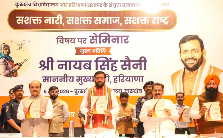 Haryana CM Nayab Singh Saini: Viksit Bharat 2047 needs women empowerment