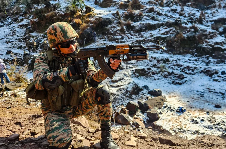 Security Forces Engage Drone in J&K's Poonch Sector