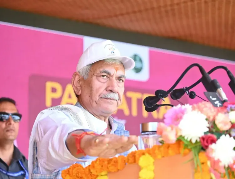 Drug Abuse Destroying Society: J&K L-G Sinha Launches 'Drug-Free J&K' Drive