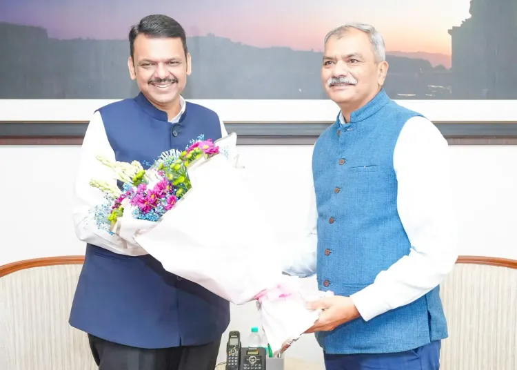Drug-free Maharashtra: NCB chief Anurag Garg meets CM Fadnavis to chart anti-trafficking strategy