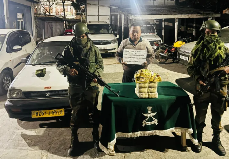 Drugs Worth Rs 71.15 Crore Confiscated in Mizoram; One Arrested