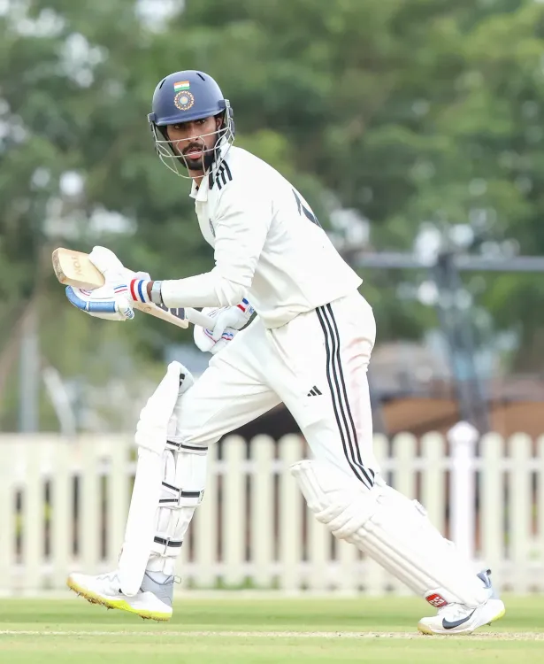Duleep Trophy: Tilak Varma's unbeaten 106 puts South Zone 90 ahead of North