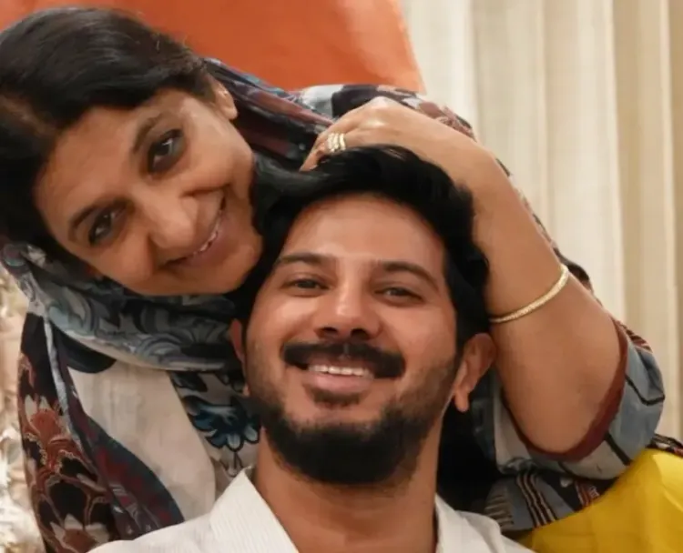 Dulquer Salmaan wishes mother on birthday, calls her 'first ever love'