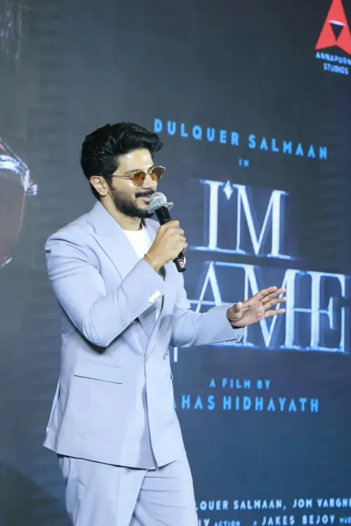 Dulquer Salmaan calls Kathir a born talent ahead of 'I'm Game' release