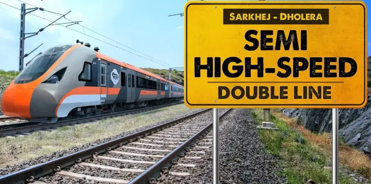 अहमदाबाद–धोलेरा सेमी हाई-स्पीड कॉरिडोर को मंजूरी: ₹20,667 करोड़ की परियोजना, 220 किमी/घंटा रफ्तार से दौड़ेगी नमो भारत