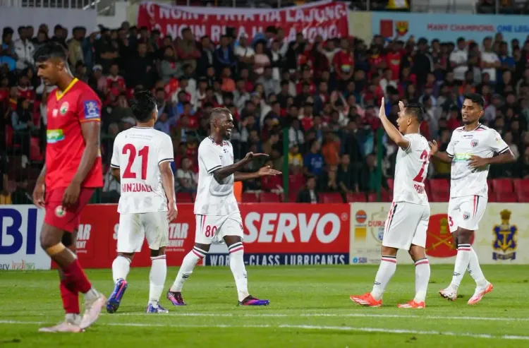 How Did NorthEast United FC Secure Their Spot in the Durand Cup Finals?