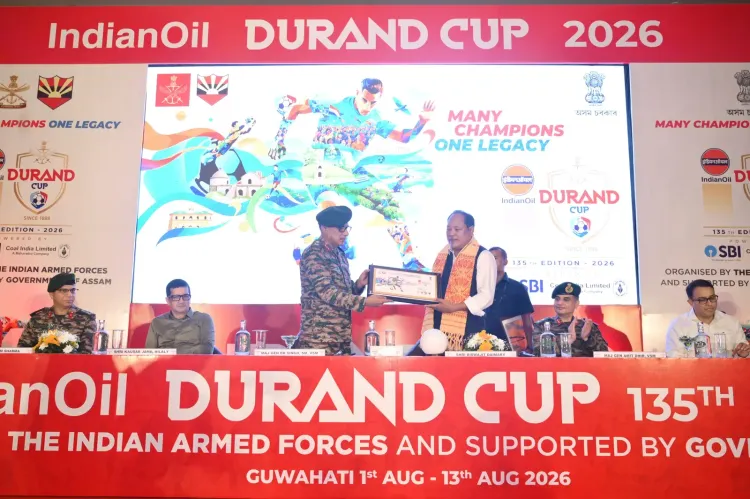 Durand Cup 135th edition trophy tour kicks off in Guwahati
