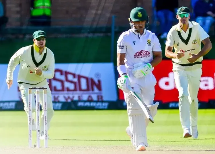 SA vs AUS दूसरा टेस्ट: बारिश से सिर्फ 43 ओवर, साउथ अफ्रीका 5 विकेट खोकर 92 रन पर