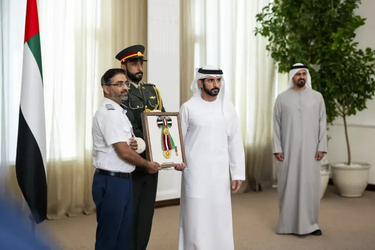 UAE honours pilot Smit Machchhar with Order of Zayed II for cockpit heroism