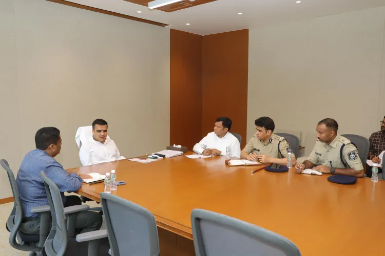 Gujarat's Deputy CM Sanghavi Leads Urgent Security Meeting After Bomb Threat