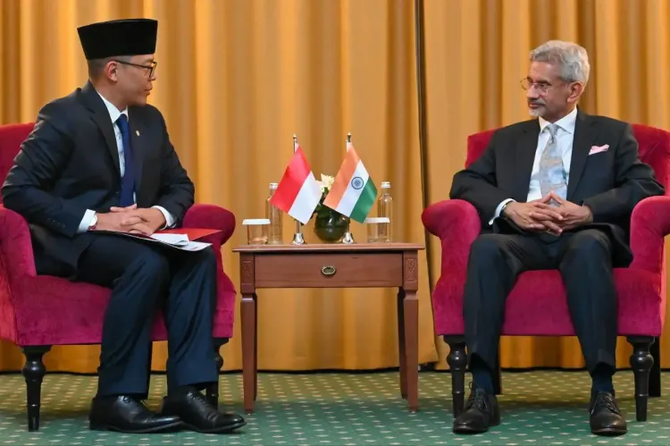 EAM Jaishankar and Indonesia's Foreign Minister Examine West Asia Conflict and Strengthen Bilateral Relations