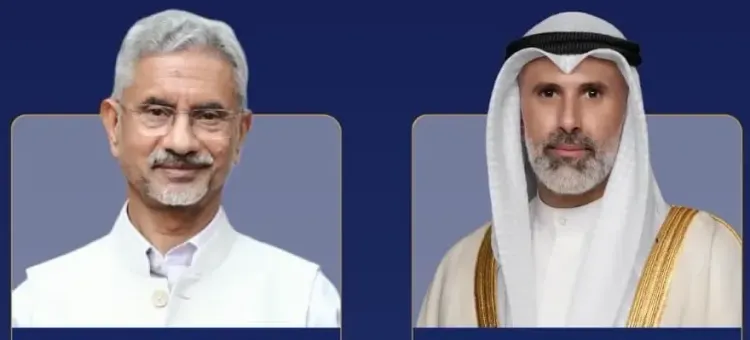 EAM Jaishankar Engages with Kuwait FM on West Asia and Indian Community Welfare