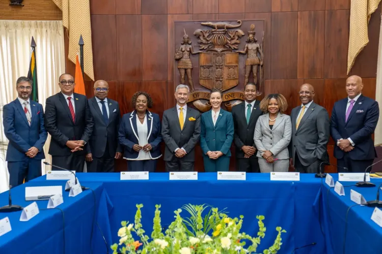 Jaishankar meets Jamaican PM, hands over 10 BHISHM Cubes in Kingston
