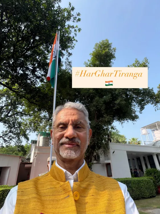 Jaishankar joins Har Ghar Tiranga campaign ahead of India's 80th Independence Day