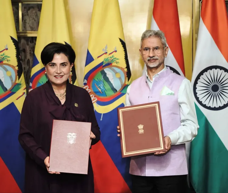 Jaishankar meets Ecuador FM Sommerfeld, eyes deeper trade and agri ties