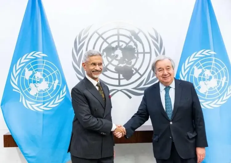 Did EAM Jaishankar Thank UN Chief Guterres for Supporting India's Progress?